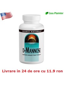 D-Mannose (500 mg, 60 cps) - tratament american pt 30 de zile