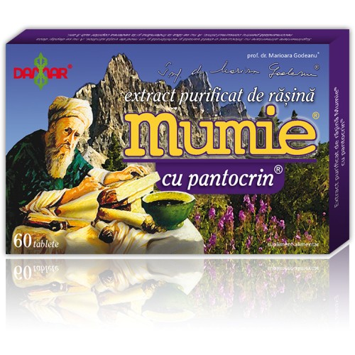 Mumie - Extract Purificat de Rasina cu Pantocrin