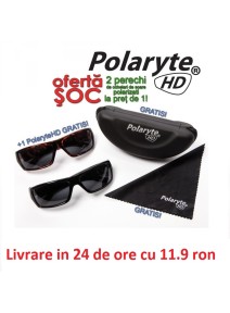 Polaryte HD - 2 perechi de ochelari de soare polarizati la pret de 1