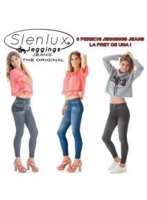 Slenlux Jeggings Jeans - 3 perechi de Jeggings la pret de 1