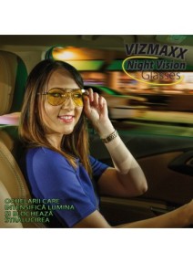 Vizmaxx Night Vision - Ochelarii care intensifica lumina si blocheaza stralucirea