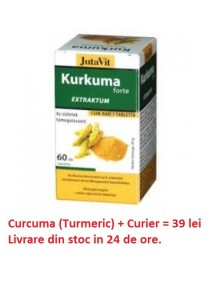 Kurkuma - Capsule cu extract de Curcuma (Turmeric sau Sofran indian) - 60cps