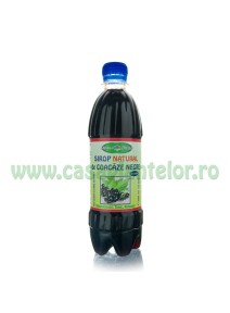 Sirop Natural de Coacaze Negre