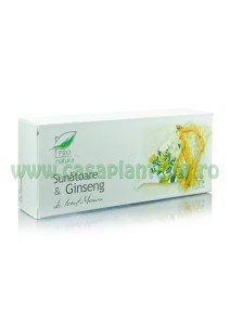 Sunatoare si Ginseng 30 de capsule