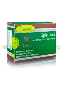 Spirulina cu extract de Catina