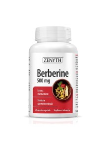 BERBERINE 500 mg Reglarea glicemiei, colesterolului și trigliceridelor. Îmbunătățirea digestiei