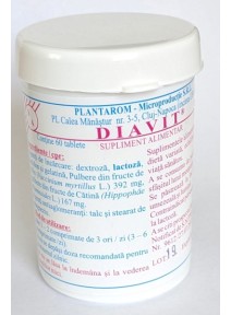 DIAVIT - TRATAREA DIABETULUI SI SCADEREA GLICEMIEI