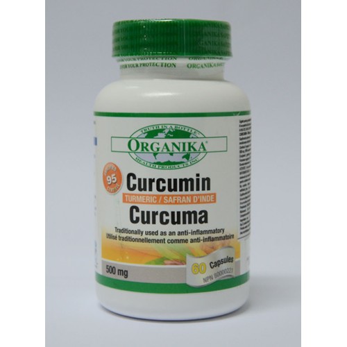 CURCUMIN (Extrat din radacina de Turmeric) 500 mg/60 caps 