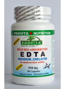 EDTA Disodium Chelate Biodisponibil-Gastro rezistent 900 mg/90 t 