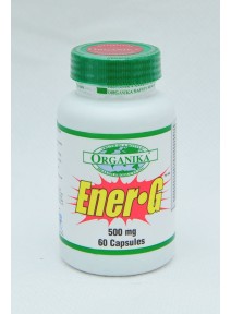 ENER*G (Energizant) 500 mg/60 Capsule Ginseng+Guarana 