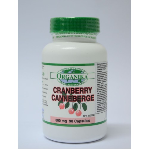 Extract Concentrat de CRANBERRY 300mg/90 cps.:Infectii Urinare 