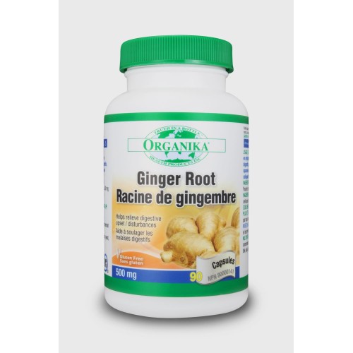 GINGER - Radacina de GHIMBIR 500 mg 90 capsule 