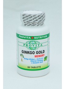 GINKGO (BILOBA) GOLD MEMORY 60 Tablete 