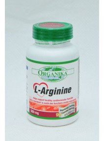 L-ARGININA Aminoacid. Forma Libera 500mg/90 capsule. 