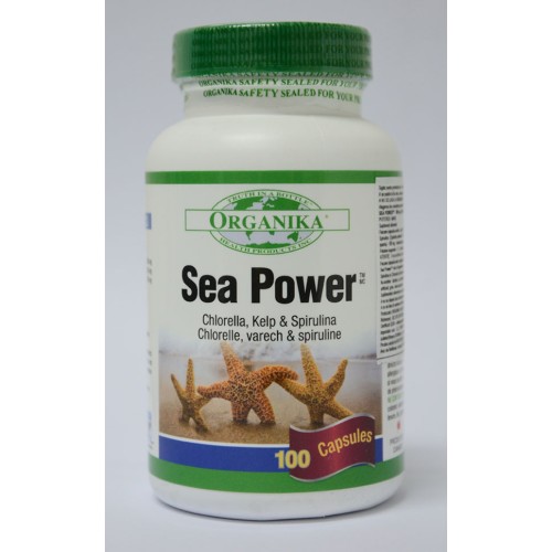 SEA POWER Complex din Alge 500mg/100 caps 