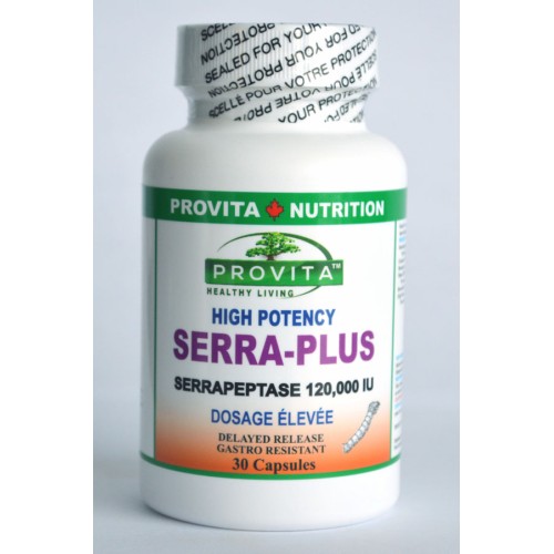 SERRAPLUS - SERRAPEPTAZA Forte (SERAPLEX) 120.000 UI 30 cps. Su 