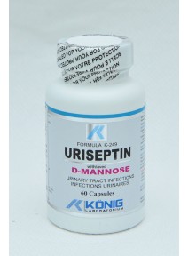 URISEPTIN cu D-MANOZA - Infectii Urinare (cistita) 60 caps 