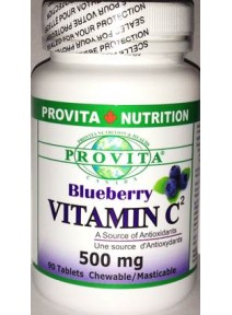 VITAMINA C-500 cu AFINE: 90 Tab. Masticabile 