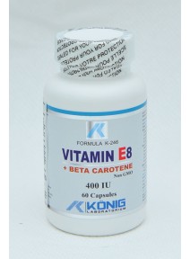 VITAMINA E8 Forte 400UI Tocoferoli+Tocotrienoli+Beta caroten 