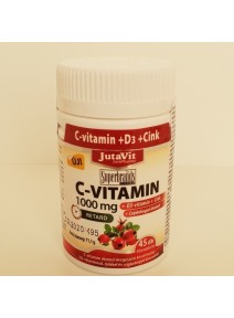 Vitamina C Retard cu Extract de Macese - 1000mg - Juvita